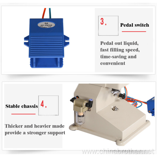 Paste Cream Liquid pneumatic Drink Mini Packing Machine